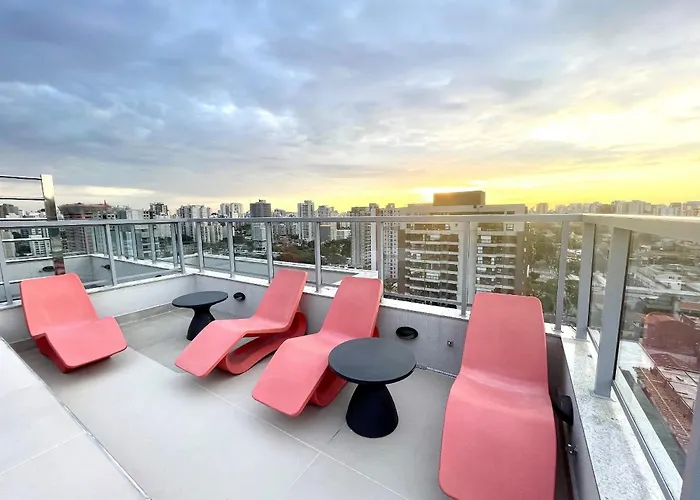 Haus Stay. Apartamento Com Quarto & Sala. Luxo. Moema.
